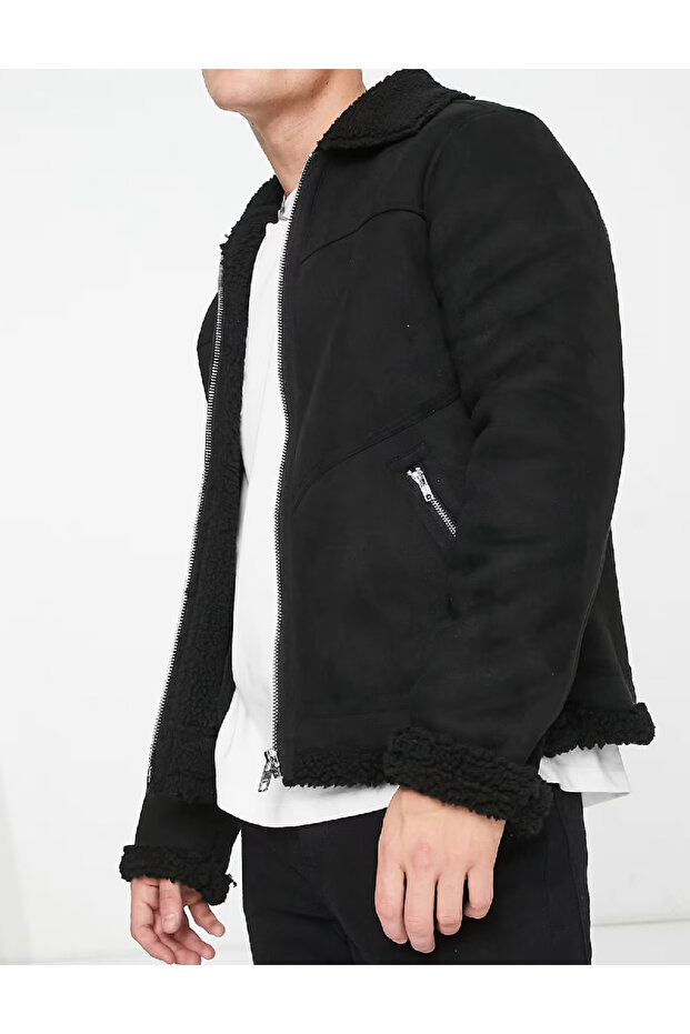 Jacket, Black - 1
