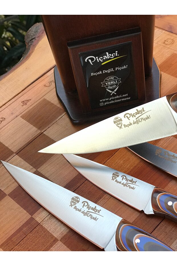 dörtlü mutfak bıçak seti - 1