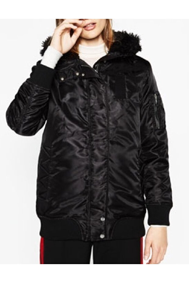 Jacket, Black - 1