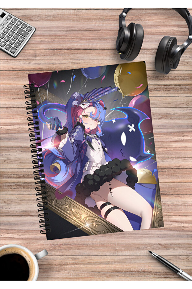 Wuthering Waves Anime Spiral Notebook A5 (50 Sheets)