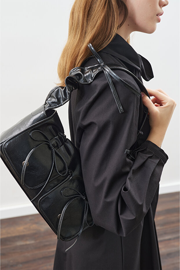 RUBY CEPLİ ÇANTA SİYAH - 2