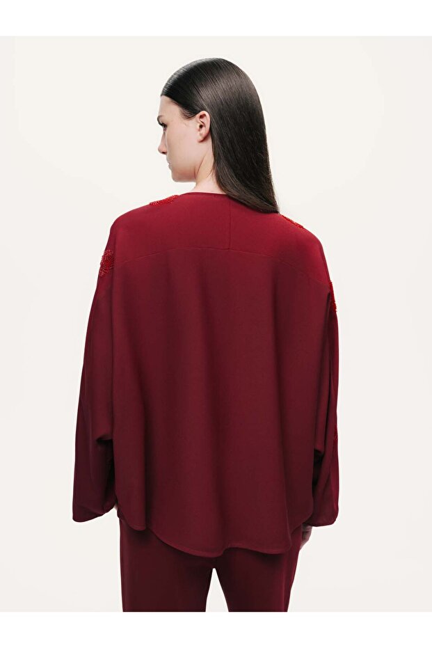 Nakış İşlemeli Kimono - 4