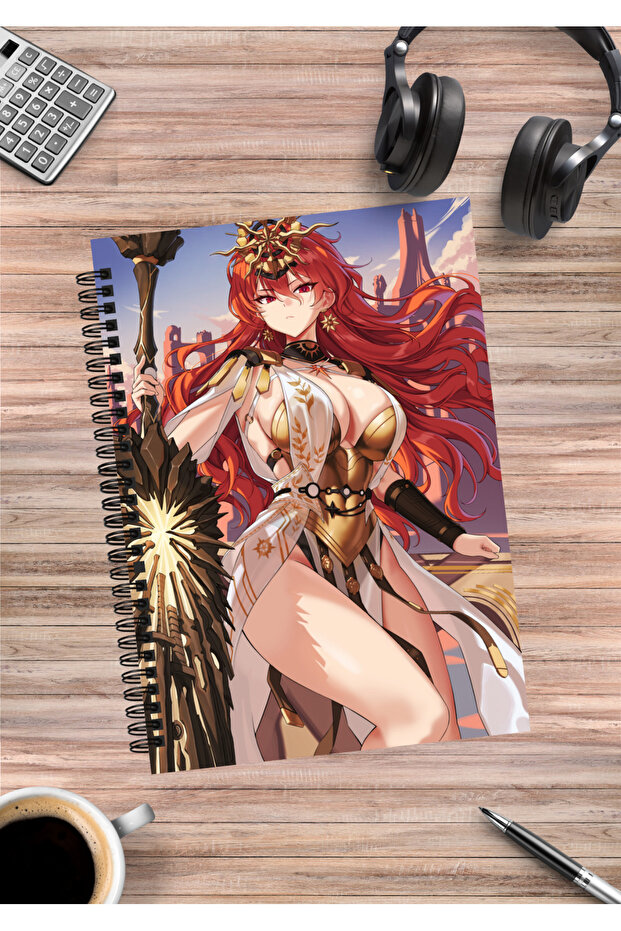 Wuthering Waves Anime Spiral Notebook A5 (50 Sheets)