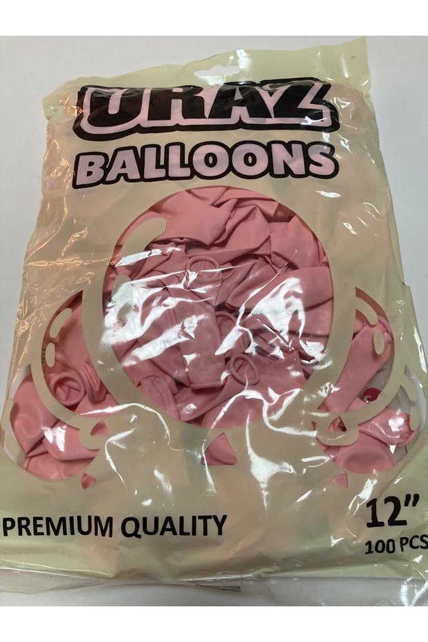 White Balloon 12 Inch 100 Pieces