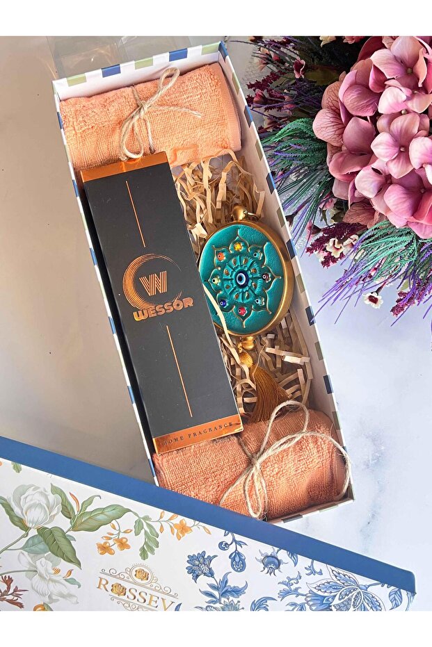 Hediyelik Bambu Çubuklu Koku Seti - 3