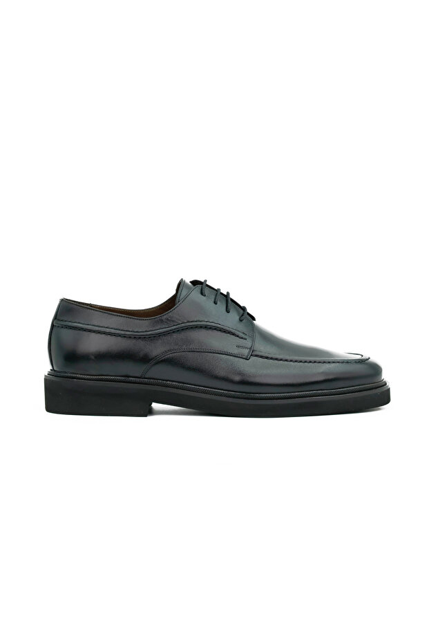 Genuine Leather Black Casual Men's Shoes Eva Sole - E715