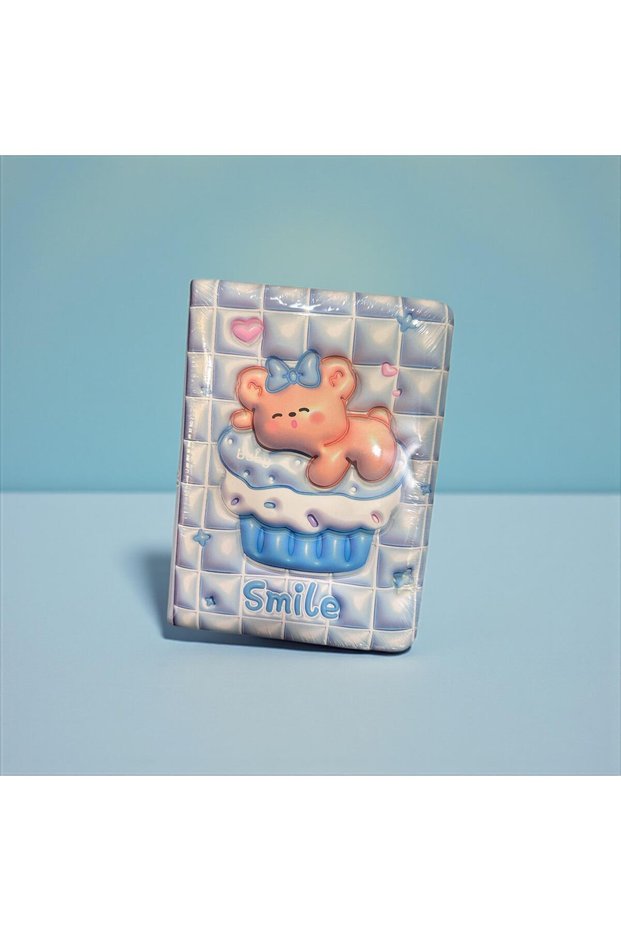 Soft, Puffy, Colorful Patterned Inside, Bookmarked, String-Bound, Character-Filled, Illustrated Animal Notebook Diary