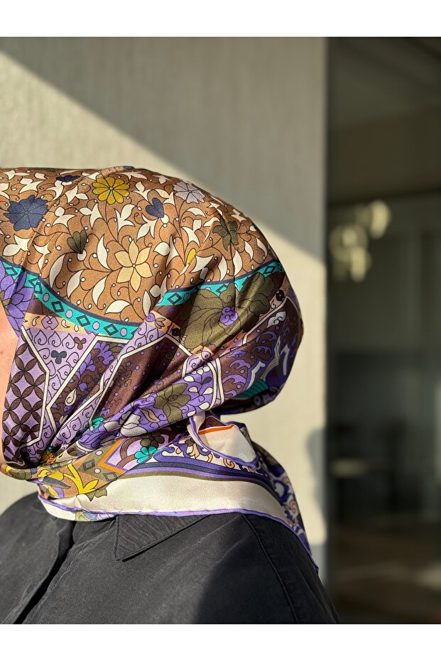 Twill İpek Eşarp - 1