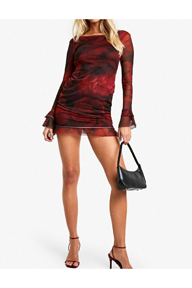 Rochie scurta, Rosu - 1