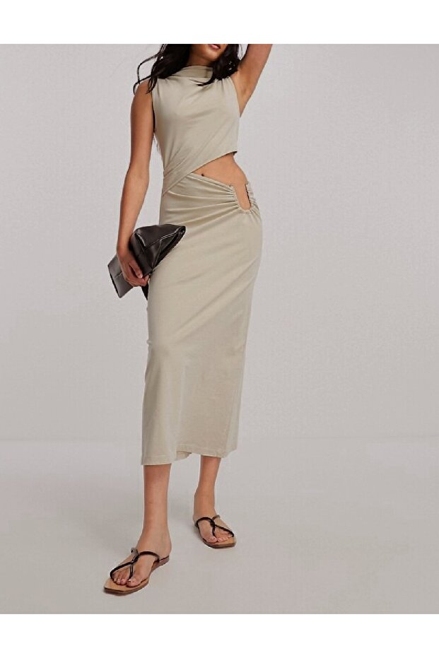 Rochie medie, Bej - 2
