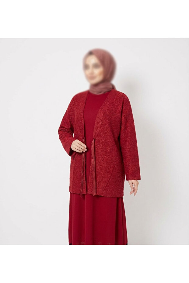 سترة نسائية بحزام-8791