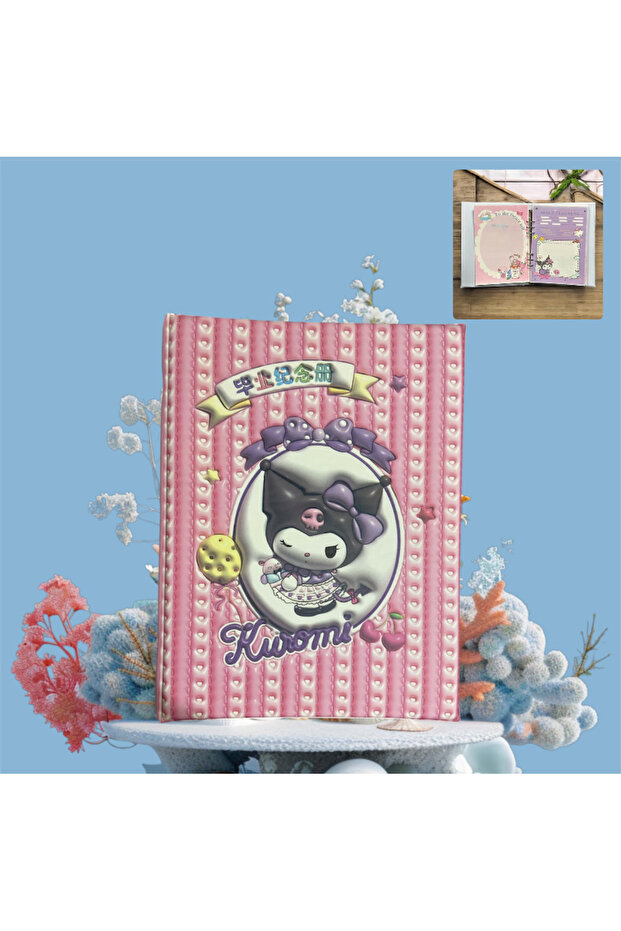 Kuromi My Melody New Generation Squishy Squishy Soft Cover Large Size Luxury Daily Commemorative Memory Book