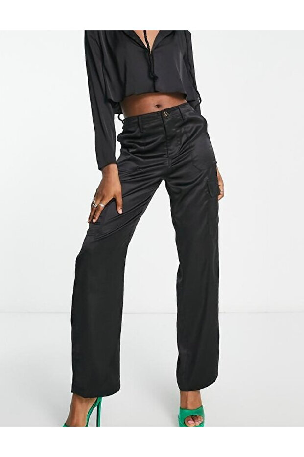 Pantaloni, Negru - 1