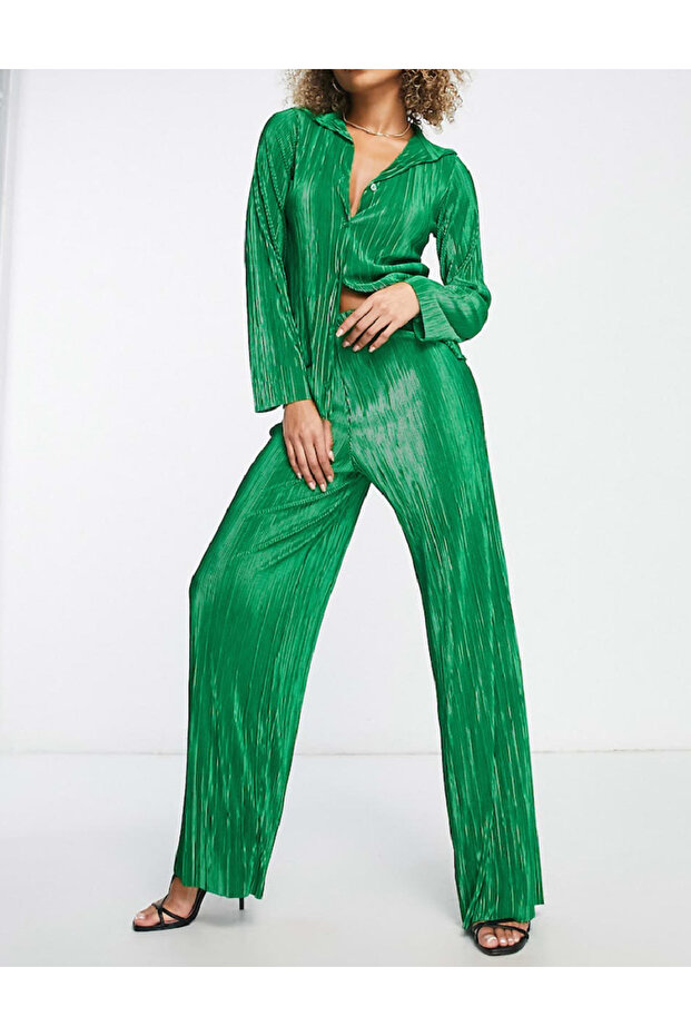 Pantaloni, Verde - 1