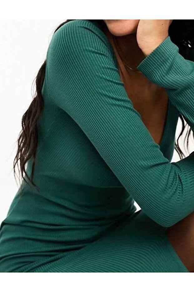 Rochie lunga, Verde - 2