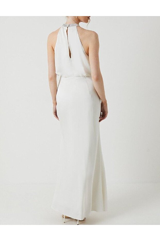 Rochie lunga, Alb - 2