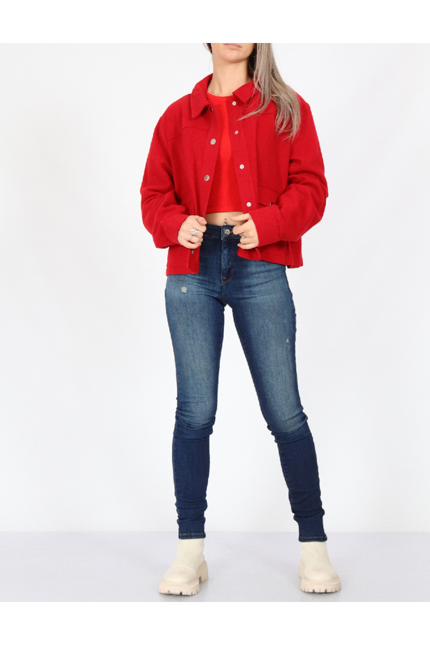 Jacket, Red - 1