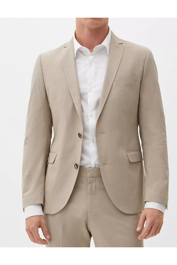 Jacket, Beige - 1