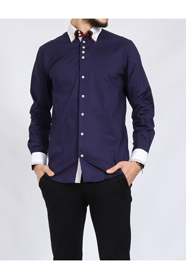 Camasa, Bleumarin - 1