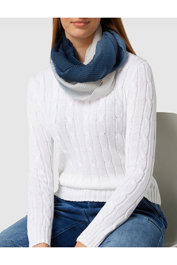 Esarfa circulara, Albastru - 2