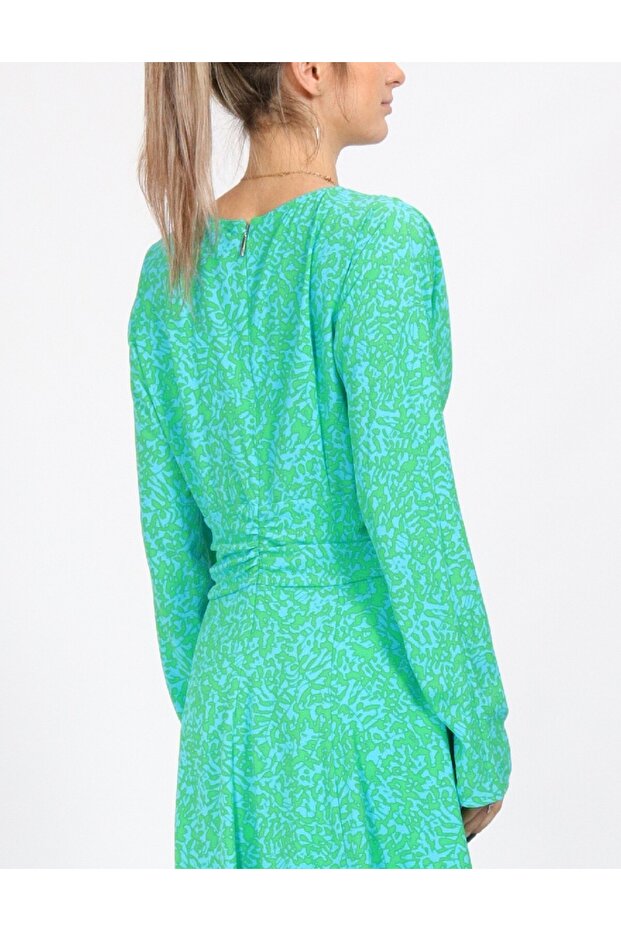 Rochie medie, Verde - 2