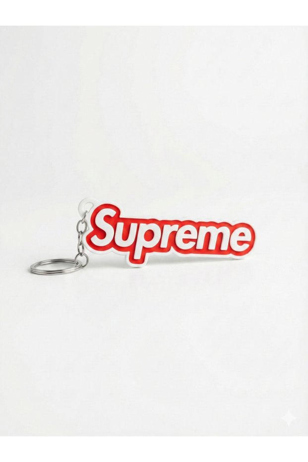 Supreme Keychain / Supreme Charm / Supreme Keychain 8cm / Supreme Logo Streetwear Keychain Charm