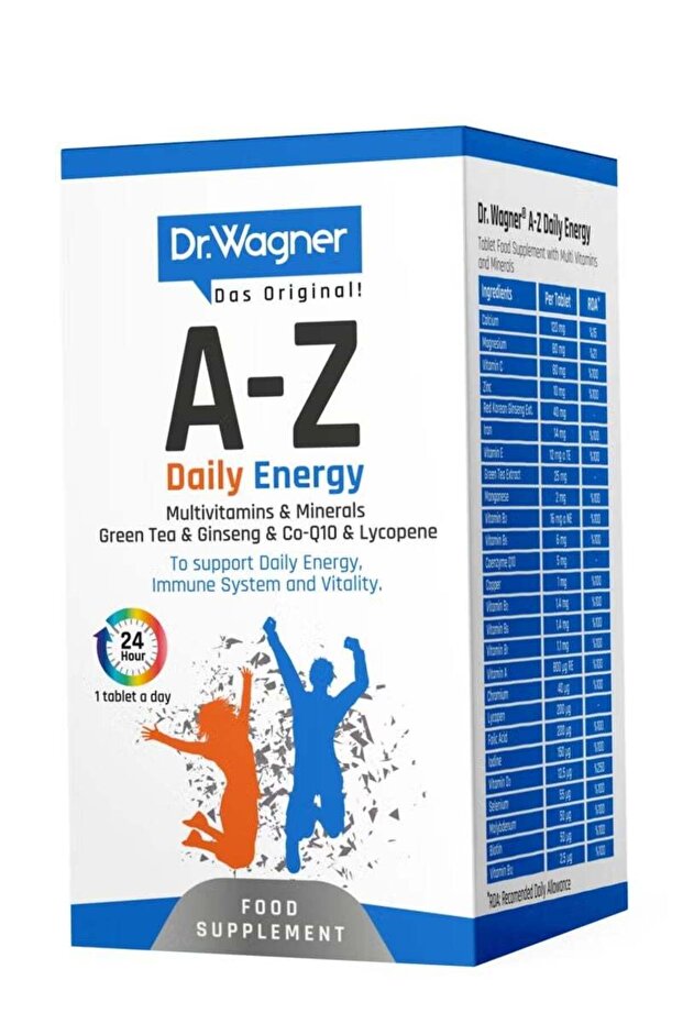Dr. Wagner A-Z Daily Energy Multivitamin & Minerals
