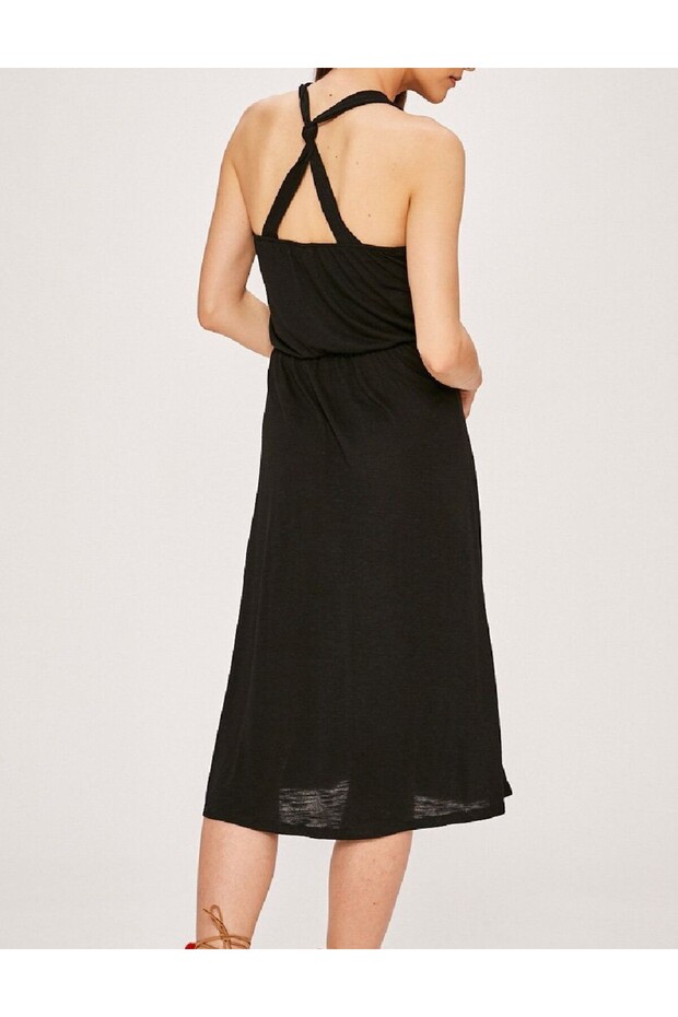 Rochie medie, Negru - 2