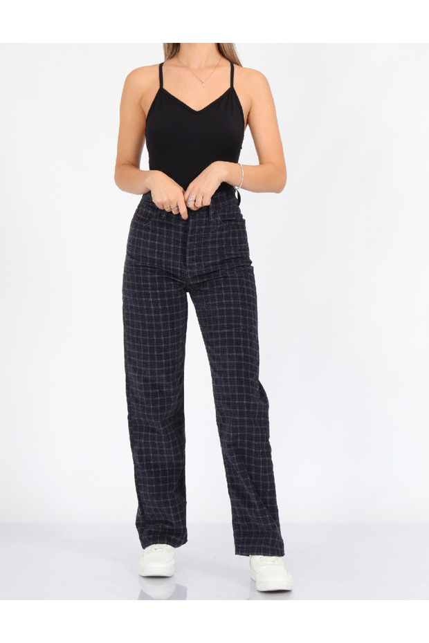 Pantaloni, Bleumarin - 1