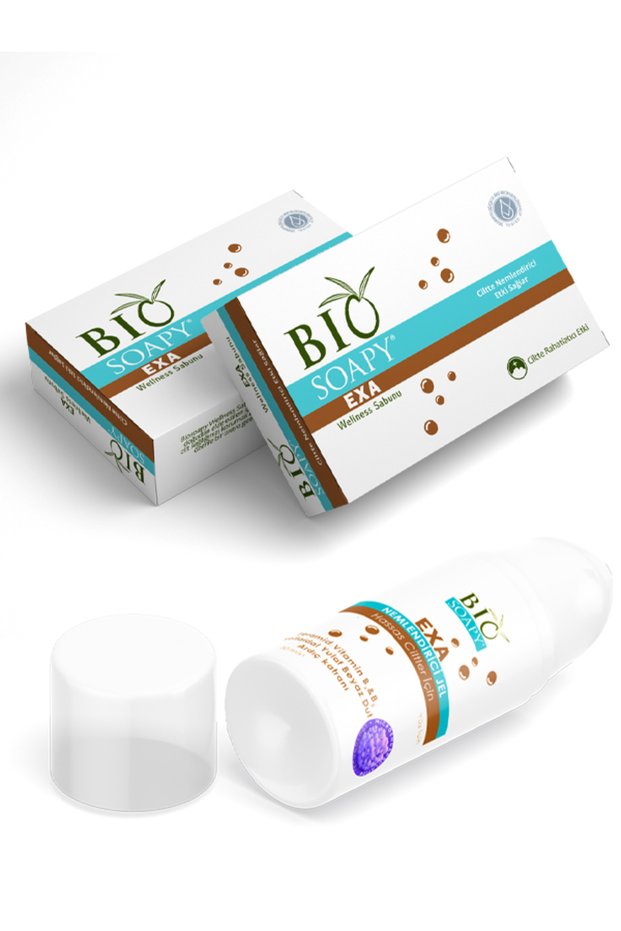 Exa Jel 30 Ml, Exa Soap 100 Gr, for Redness, Dryness and Cracks on the Hands