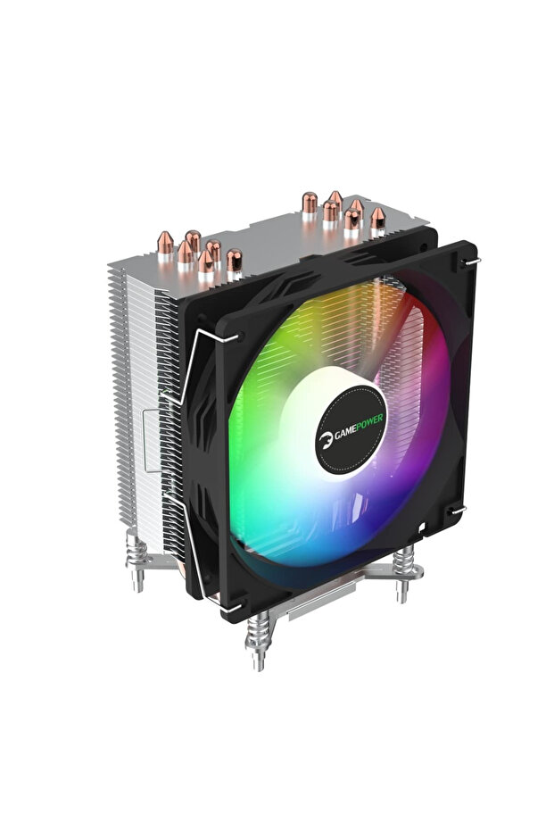 مبرد هواء لمعالج Glace TC6 ARGB أسود مقاس 1x120 مم LGA1851/AM5