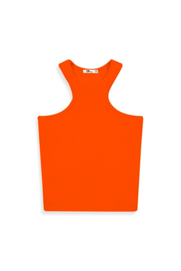 Kolsuz Fitilli Basic Kırmızı Atlet - 1