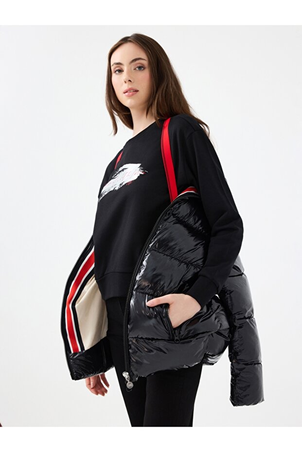 Regular Fit Kadın Mont - 7