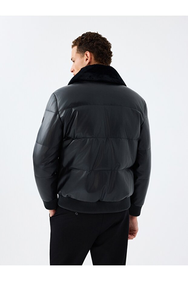 Regular Fit Erkek Mont Pu - 3