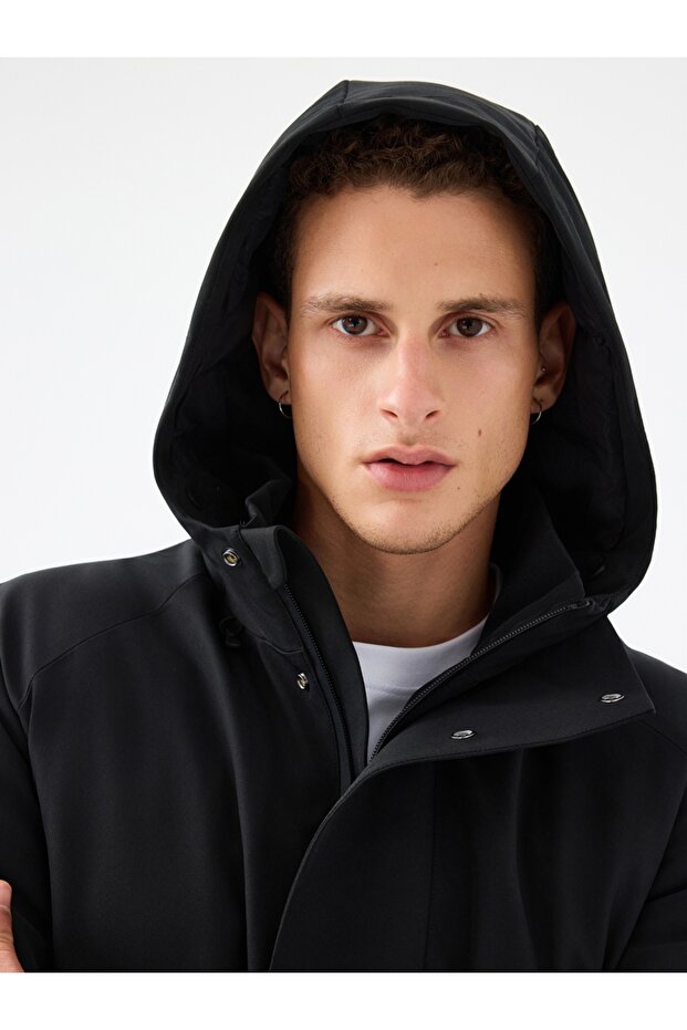 Regular Fit Erkek Kaban - 4