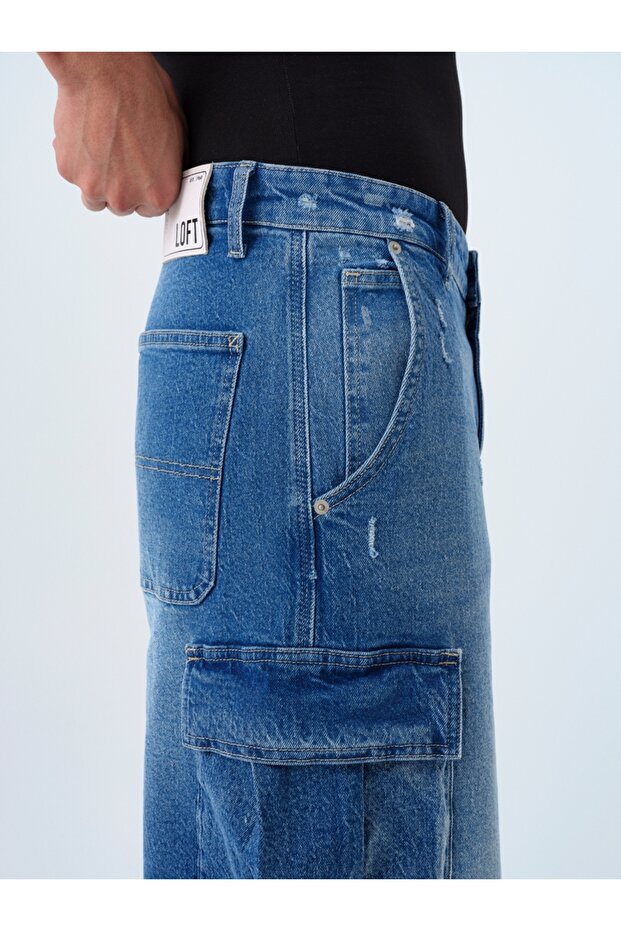 Baggy Fit Erkek Şort - 6