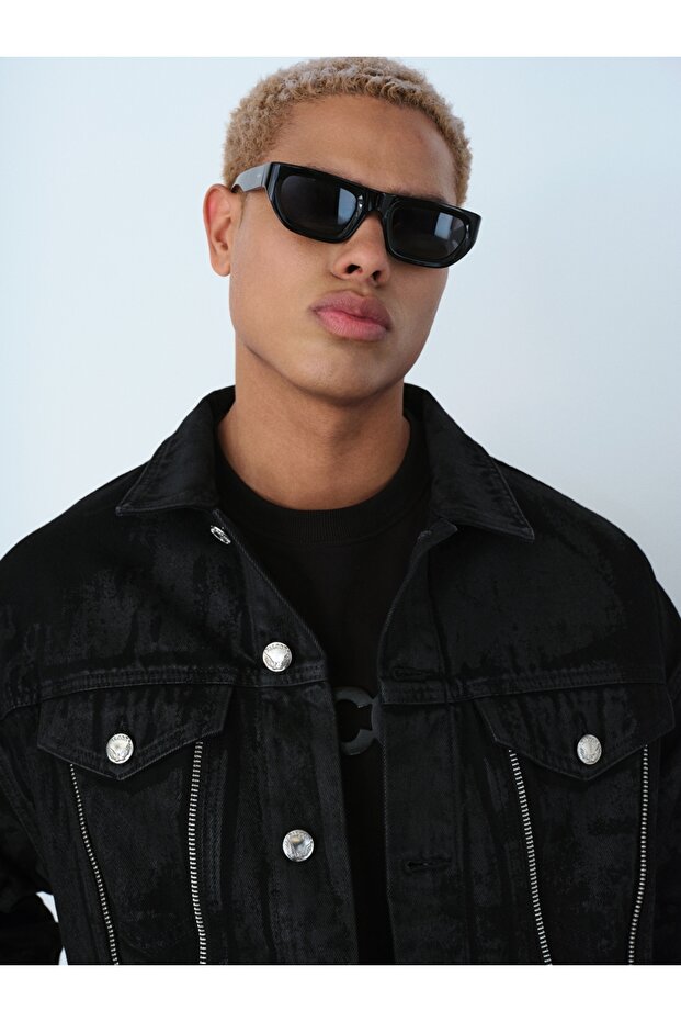 Oversize Erkek Ceket - 4