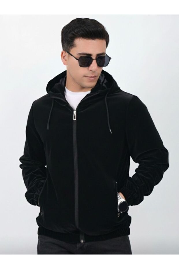 Nova Kapüşonlu Yağmurluk Erkek Mont - 2