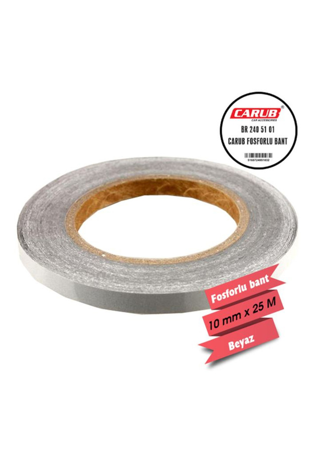 Carub Phosphorescent Tape White 1 cm X 25 Mt