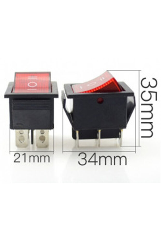 Double switch 15 A 250 V - 3