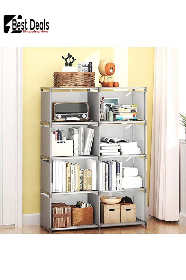 Bedroom Rental Study Room Floor-To-Ceiling Household Simple Bookcase Floor-To-Ceiling Rack Student c
