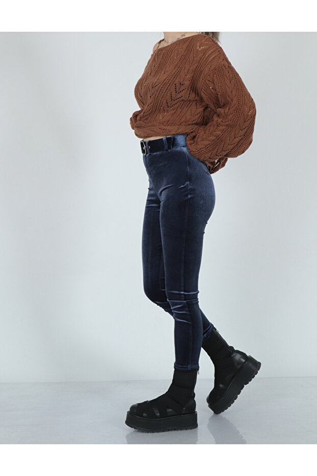 Pantaloni, Bleumarin - 2