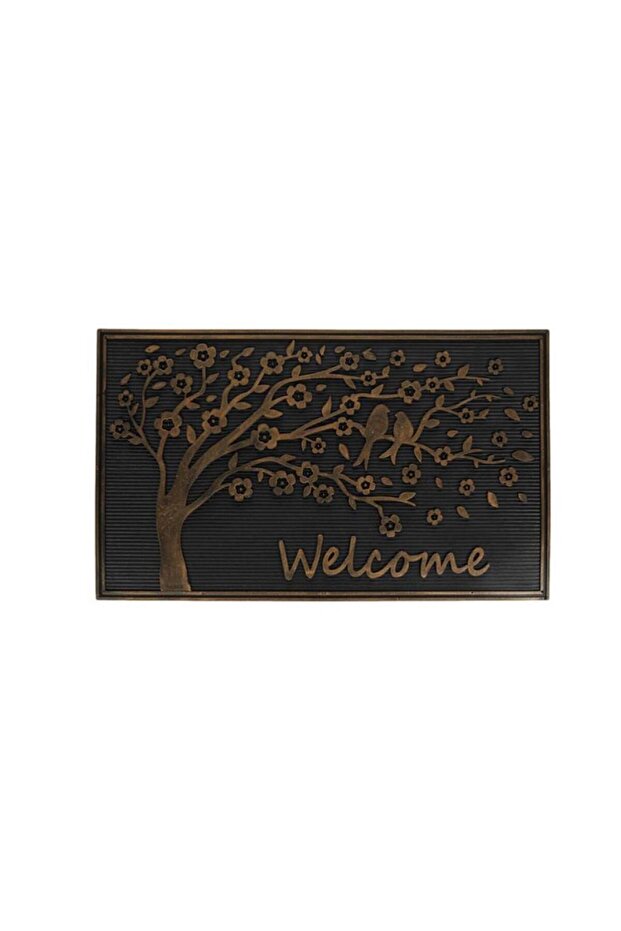 Tree Pattern Door Front Mat 75X45Cm - 1