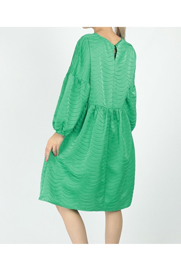 Rochie scurta, Verde - 2