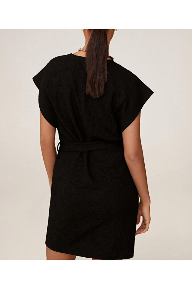 Rochie scurta, Negru - 2