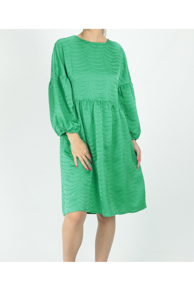 Rochie scurta, Verde - 1