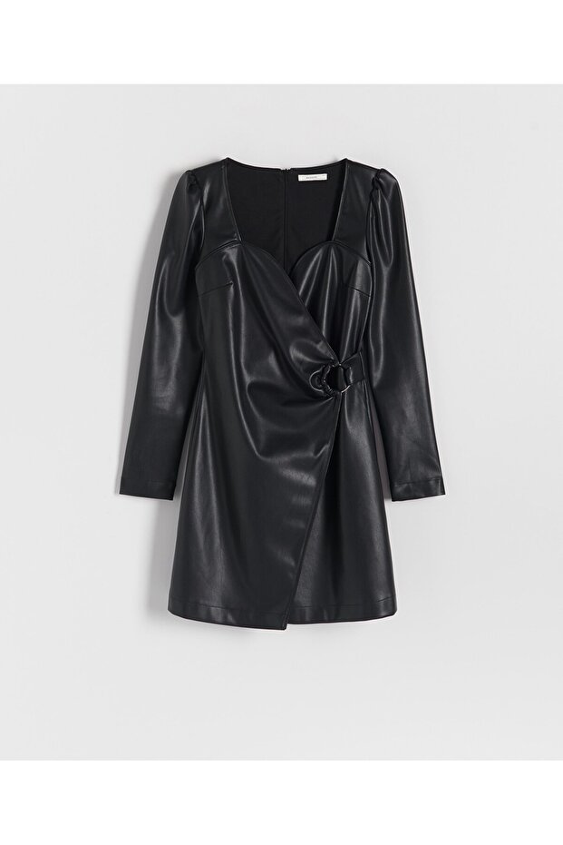 Rochie scurta, Negru - 2