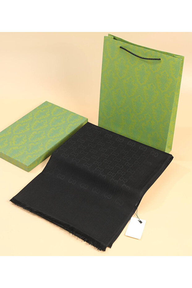 A Quality Wool Silk Shawl Luxurious Patterned Shawl – Gift Premium Shawl