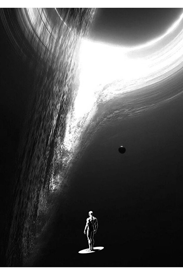 Silver Surfer Marvel Ahşap Poster - 1