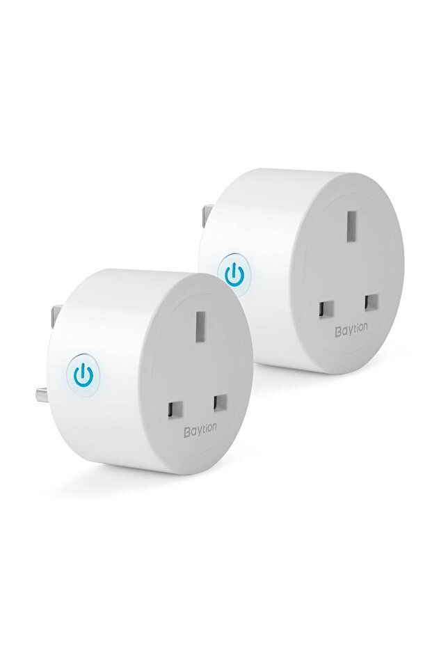 WiFi Smart Plug 16A Energy Monitoring Smart Socket (Works with Alexa & Google) (2P) - 1
